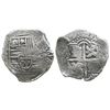 Image 1 : Potosi, Bolivia, cob 4 reales, 1649Z, no countermark (very rare).