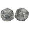 Image 1 : Potosi, Bolivia, cob 4 reales, 1652E transitional, McLean Type II, rare variety with rotated 4's.