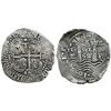 Image 1 : Potosi, Bolivia, cob 8 reales, 1652E, dot-PH-dot at top.