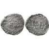 Image 1 : Potosi, Bolivia, cob 8 reales, 1653E, dot-PH-dot at top.