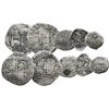 Image 1 : Lot of 5 Potosi, Bolivia, silver cobs of Philip IV: two 8R, one 4R and two 2R.