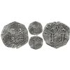 Image 1 : Bogota, Colombia, cob 4 reales, 1657, assayer P°R, very rare.