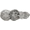 Image 1 : Lot of 2 Potosi, Bolivia, cobs: 8R 1679(V or C) and 2R 1670(E).