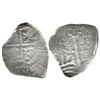Image 1 : Potosi, Bolivia, cob 1 real, 1672E, encapsulated ANACS F 12, with name of wreck stated in slab.