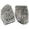 Image 1 : Mexico City, Mexico, cob 8 reales, Philip V, assayer not visible (style of L, 1702-1705).