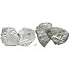 Image 1 : Lot of 2 Mexico City, Mexico, cob 1/2R, Charles II and Philip V, with Fisher tags.