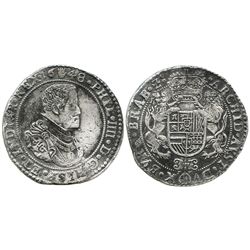 Brabant, Spanish Netherlands (Antwerp mint), portrait ducatoon, Philip IV, 1648.