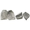 Image 1 : Lot of 2 Mexico City, Mexico, cobs of Philip V (assayers not visible): one 8R and one 4R.