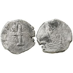 Lima, Peru, cob 8 reales, 1728N.