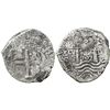 Image 1 : Potosi, Bolivia, cob 8 reales, 1702Y.