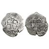 Image 1 : Potosi, Bolivia, cob 8 reales, 1726Y, (Louis I), scarce.
