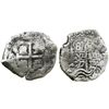 Image 1 : Potosi, Bolivia, cob 8 reales, 1727Y, (Louis I), scarce.