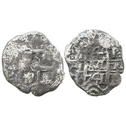 Potosi, Bolivia, cob 4 reales, 1741P.