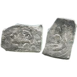 Guatemala, cob 8 reales, (17)39(J).