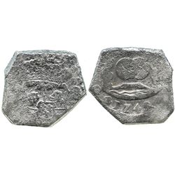 Guatemala, cob 8 reales, 1742(J).