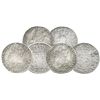 Image 1 : Lot of 3 Mexico City, Mexico, bust 8R of Charles III: 1780FF, 1781FF and 1786FM.