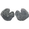 Image 1 : Potosi, Bolivia, cob 2 reales, 1661E, encapsulated NGC genuine, with name of wreck in slab.