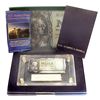 Image 1 : Italian 1000-lire banknote of 1947 recovered from the wreck, encased in Lucite with hand-signed card