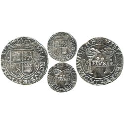 Mexico City, Mexico, 2 reales, Charles-Joanna, "Early Series," assayer P to right, mintmark M to lef