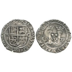 Mexico City, Mexico, 2 reales, Charles-Joanna, "Late Series," assayer O (large) to right, mintmark M