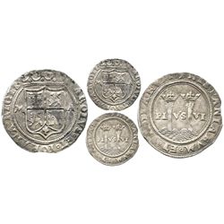 Mexico City, Mexico, 1 real, Charles-Joanna, "Late Series," assayer A to right, mintmark M to left,
