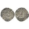Image 1 : Mexico City, Mexico, 1 real, Charles-Joanna, "Late Series," assayer O to right, mintmark oM to left.