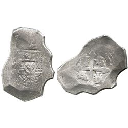Mexico City, Mexico, cob 8 reales, Philip V, assayer J.