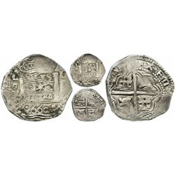 Lima, Peru, cob 8 reales, 1660V, "Star of Lima" Very Rare ex-Sellschopp