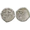 Image 1 : Lima, Peru, cob 2 reales, 1740/39V, unlisted overdate.