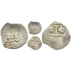 Lima, Peru, cob 1/2 real, 1710.