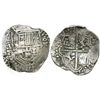 Image 1 : Potosi, Bolivia, cob 8 reales, Philip III, assayer R (curved leg).