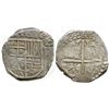 Image 1 : Potosi, Bolivia, cob 8 reales, (16)29(T), heavy-dot borders, denomination oVIII, ex-Panama hoard.