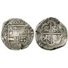 Image 1 : Potosi, Bolivia, cob 8 reales, (163)3T, rare.