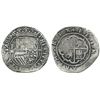 Image 1 : Potosi, Bolivia, cob 4 reales, Philip II, assayer M to left, rare.