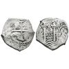 Image 1 : Potosi, Bolivia, cob 8 reales, 1702Y.