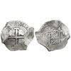 Image 1 : Potosi, Bolivia, cob 8 reales, 1714Y.