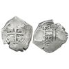 Image 1 : Potosi, Bolivia, cob 8 reales, 1717Y.
