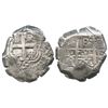 Image 1 : Potosi, Bolivia, cob 8 reales, 1751q/E, very rare.