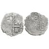 Image 1 : Potosi, Bolivia, cob 2 reales, 1677+76E, rare.