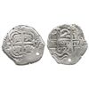 Image 1 : Potosi, Bolivia, cob 2 reales, 1727Y, (Louis I).