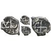 Image 1 : Potosi, Bolivia, cob 1/2 real, 1723.