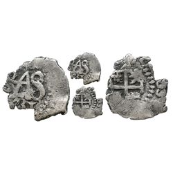 Potosi, Bolivia, cob 1/2 real, 1731.