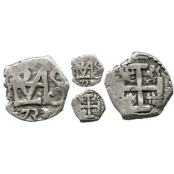 Potosi, Bolivia, cob 1/2 real, 1733.
