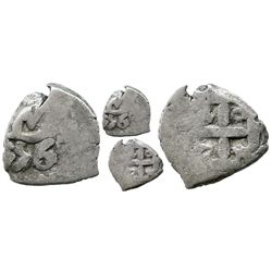 Potosi, Bolivia, cob 1/2 real, 1756.