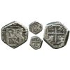 Image 1 : Bogota, Colombia, cob 1/2 real, Philip IV, assayer not visible.