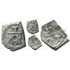 Image 1 : Bogota, Colombia, cob 1/4 real, Philip V, style of ca.1722 (assayer Sanchez), unique.