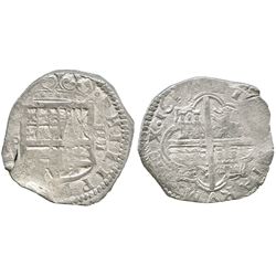 Toledo, Spain, cob 4 reales, 1619P.