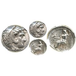 Kings of Macedon, AR tetradrachm, Alexander III (the Great, 336-323 BC), Susa mint, struck ca. 325-3