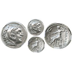 Kings of Macedon, AR tetradrachm, Alexander III (the Great, 336-323 BC), Amphipolis mint, struck und