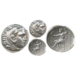 Kings of Macedon, AR tetradrachm, Alexander III (the Great, 336-323 BC), Amphipolis mint, struck und